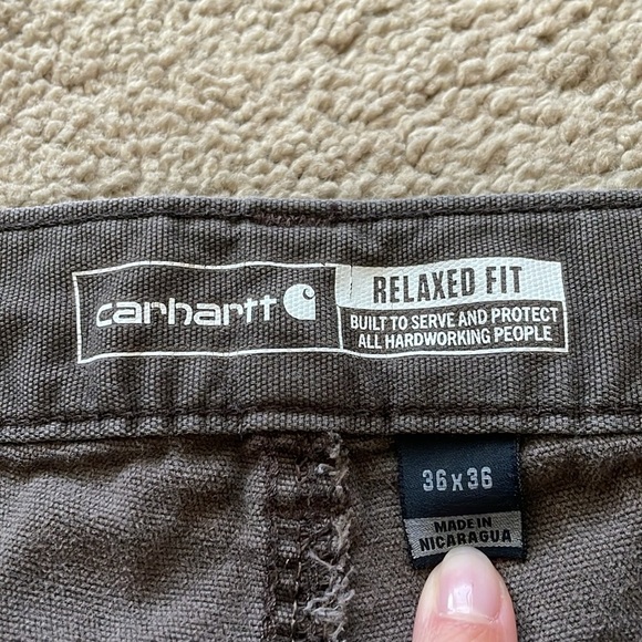 Carhartt Relaxed Fit Rugged Flex Work Pants M’s 36x36 Workwear Thrashed Gorpcore - Picture 2 of 16